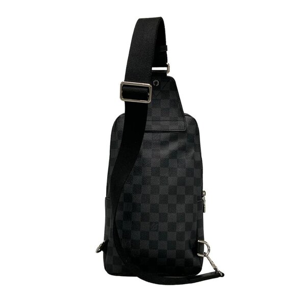 Auth LOUIS VUITTON Avenue Sling Bag N41719 Damier Graphite - MB3179 Backpack - Picture 2 of 16